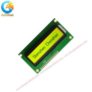 Buy cheap 16x02 Stn Monochrome Lcd Screen With 6 O'Clock Viewing Angle product