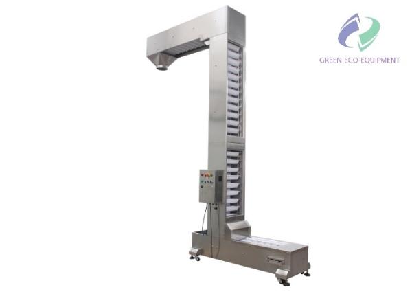 Quality Customized Stainless Steel Chain Bucket Elevator Z Type For Grain Food for sale