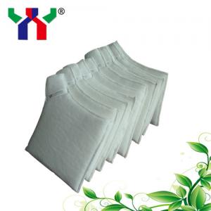 China Ceres Polyester White Cotton Filter Bag 4x8 For Offset Printing Machine on sale