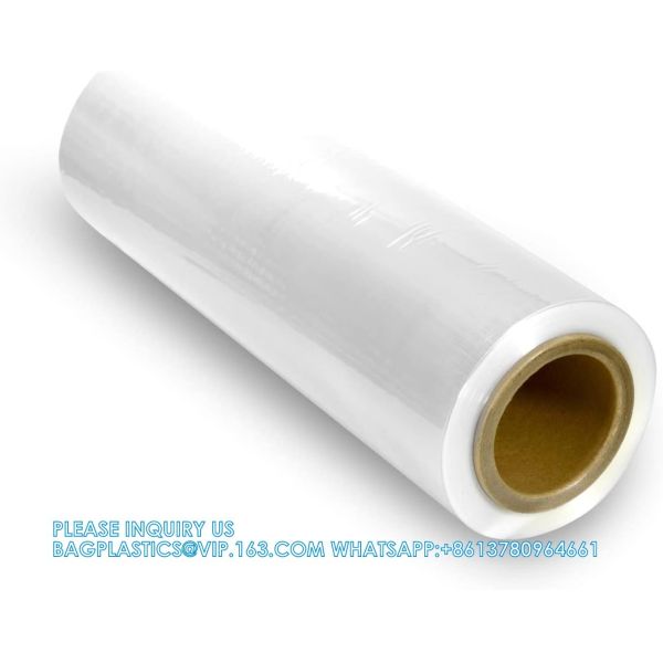 8" 75 Gauge Polyolefin Shrink Film Heat Wrap POF Centerfold 3500' Feet Heat Wrap POF Centerfold