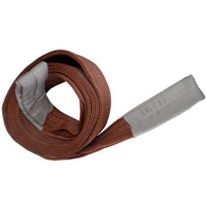 China Three Layers 9000KG Polyester Webbing Sling , 150mm Webbing Sling Eye And Eye on sale