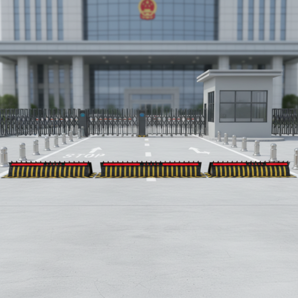 220-ton Capacity PLC Controlled IP68 Waterproof Road Blocker System for Vehicle Access Control