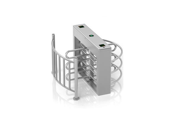 Quality RFID Card Reader Half Height Turnstile Intelligent Passage Management Auto Lock for sale