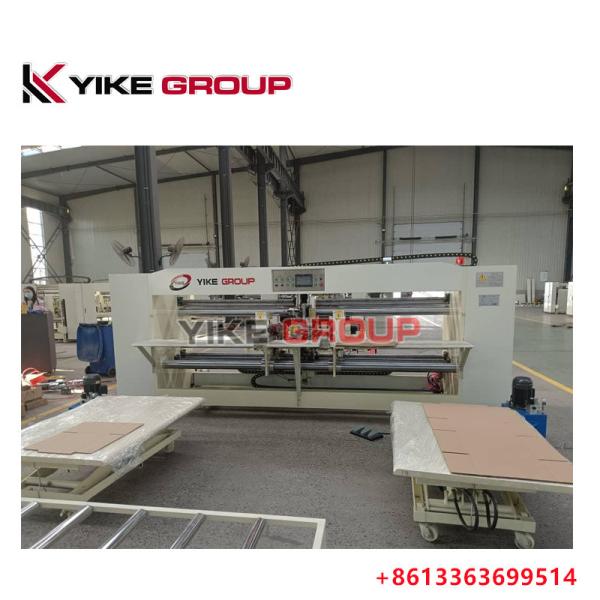 Quality YK-2500 Semi-Auto Carton Stitcher Machine With Double Piece From YIKE GROUP for sale