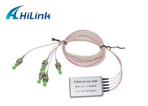 Buy cheap 1X4 Single Mode 500MW 1650nm Polarization Optic Switch product