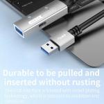 USB 3.0 Hub Extension Type A Male To Female Data Cord With USB C Hub Power Extra