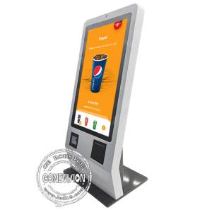 Desktop Restaurant Touch Screen Kiosk Self Service CE Certified