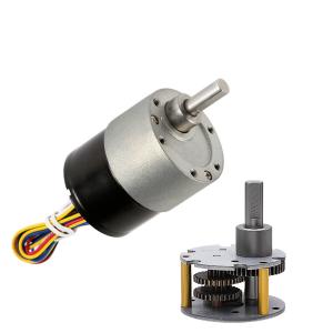 12VDC DC Worm Gear Motor Miniature Large Torque Brushless Electric Motor