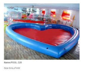 Buy cheap Inflatable pool / inflatable water pool / giant heart shape pool product