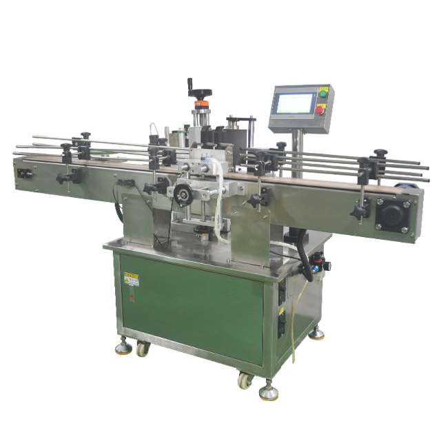 High Precision Automatic Vertical Round Bottle Labeling Machine at 10-100 Bottles/Min
