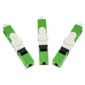Buy cheap SC APC Fiber Optical Fast Connector With Embedded product