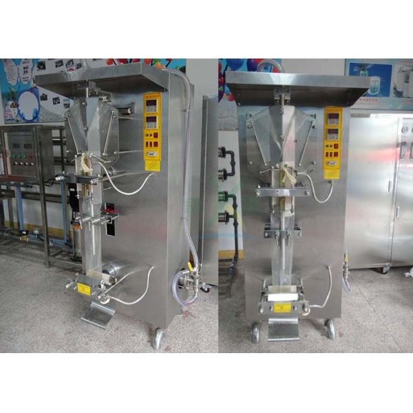 Multi Function Liquid Pouch Packing Machine 1000LPH For Packing Soy Milk / Mineral Water
