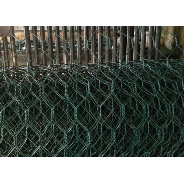 Black Weaved PVC Coated Gabion Box Pvc Coated Wire Mesh Gabion Mattress
