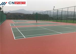 Cushion Elastic SPU Flooring 1.6Mpa Hard Top Soft Bottom