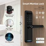 WiFi Biometric Fingerprint Main Digital Cord Keyboard Automatic Lock Door with