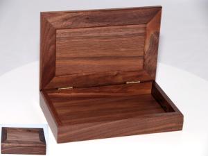 Buy cheap Solid Walnut Square wood box product