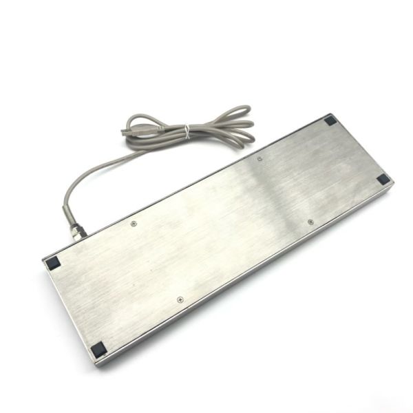 IP65/IK07 Stainless Steel Industrial Desktop Keyboard Waterproof Explosionproof Vandal Resist Keyboard -40℃