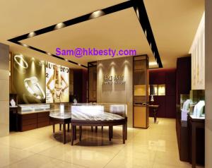 China Jewelry store Design and furniture design, jewelry showcases manufacturer on sale
