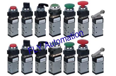 Quality 5/2 way 3/2way Shako Mechanical Pneumatic Manual Valves 1/8",1/4",MSV86522,98322 for sale