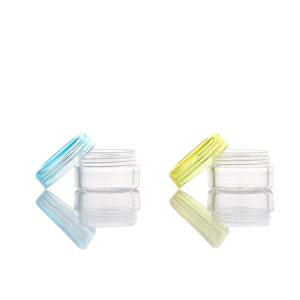 Buy cheap Cosmetic Package Transparent 30g Mini Plastic Jars With Lids product