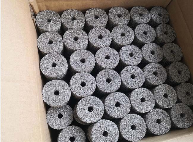 Multi Layer Compressed Knitted Mesh High Strength For Filter Element