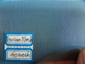 3 to 200 mesh, Corrosion Resistance Titanium Wire Mesh/Fabric  With TA1, TA2, GR2, GR3, R50250, Titanium Alloy etc