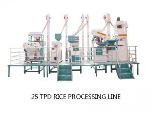 China Fully Automatic Combined Rice Mill Machine Compact Low Energy Consumption on sale