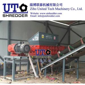 hot sale large mattress shredder/ double shaft shredder, waste furniture