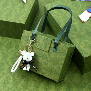 China Luxury 250gsm Cardboard Custom Paper Packaging Box With Handle on sale
