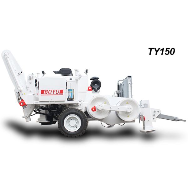 Power Line Stringing Equipment TY150 Max Intermittent Pulling Force 150 kN Hydraulic Puller