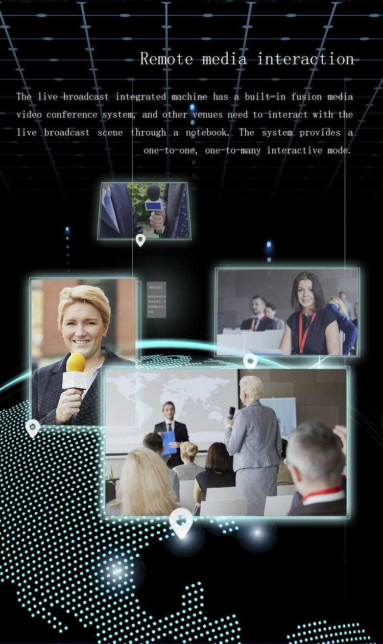 12 Channel Built-in Switcher M100 All-in-one Machine for Live Streaming Video Editing