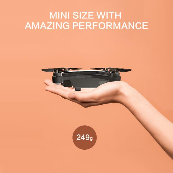 Quality 1000m 21mins 2 Axis Gimbal Drone FPV Distance , 4K Collapsible Quadcopter Drone for sale