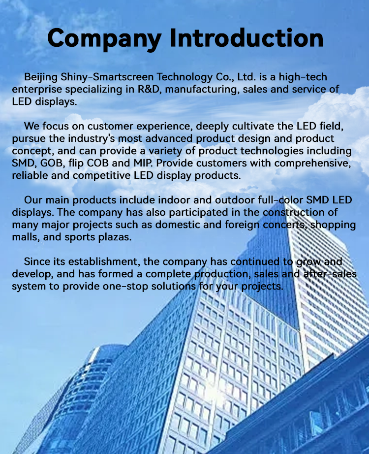 OEM/ODM Customizable Indoor High Brightness Video Wall P4.81 Led Screen Full Color Led Display