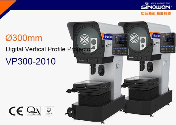 Friendly Operation Ø300mm Digital Vertical Optical Measuring Machine With Long