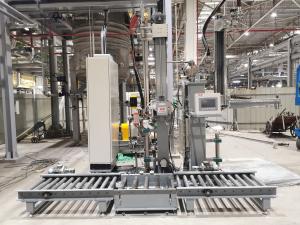 Buy cheap Pre Programmed Drum Decanting System DDU IBC Decanting System product