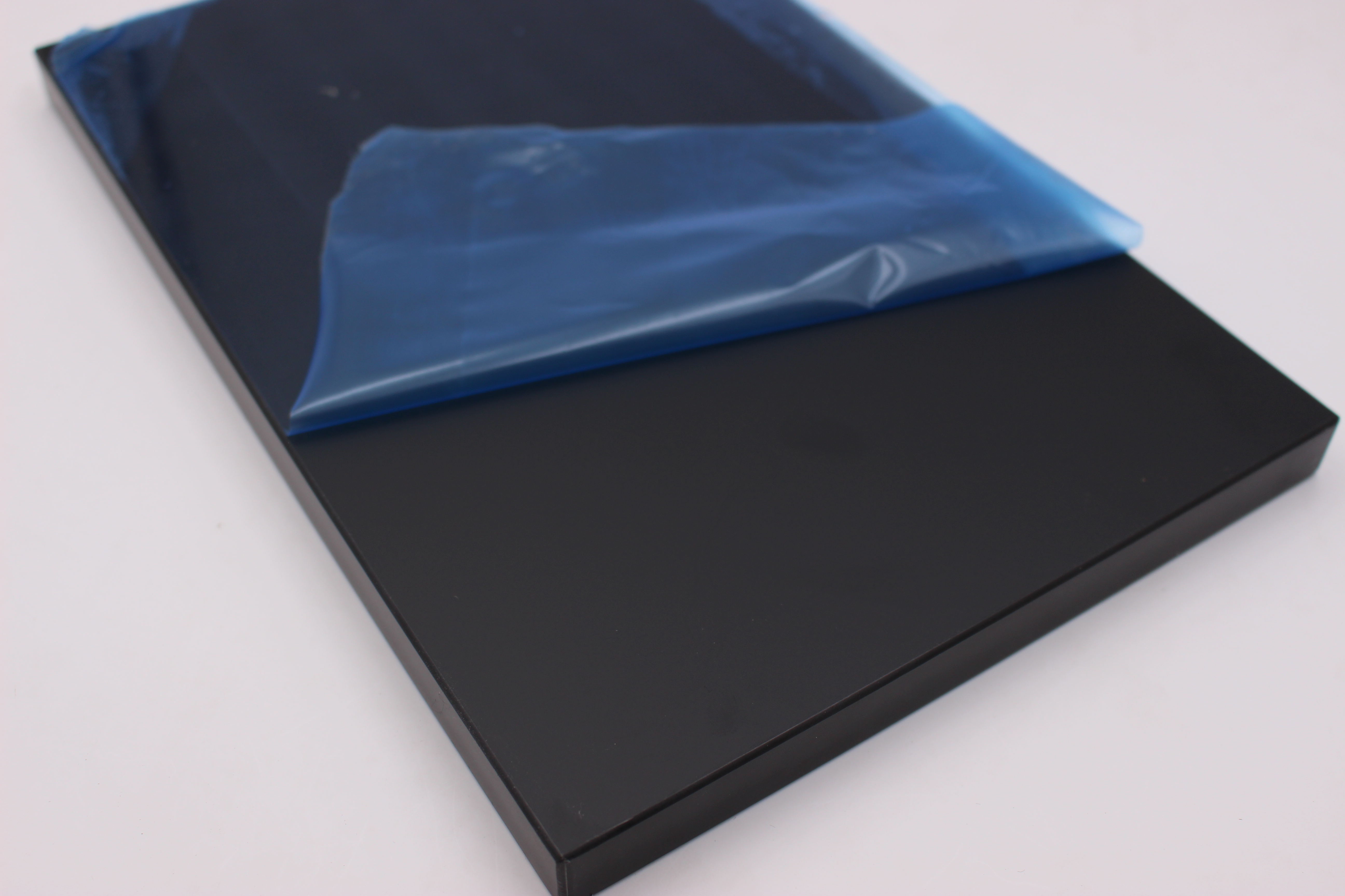 Shanghai factory made high glossy PET MDF board in good quality