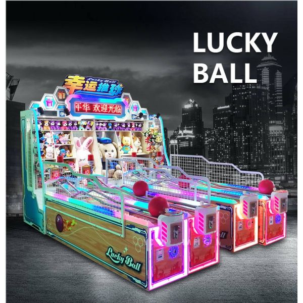 Lucky Ball Ticket Prize Redemption Machine / Amusement Carnival Game Booth