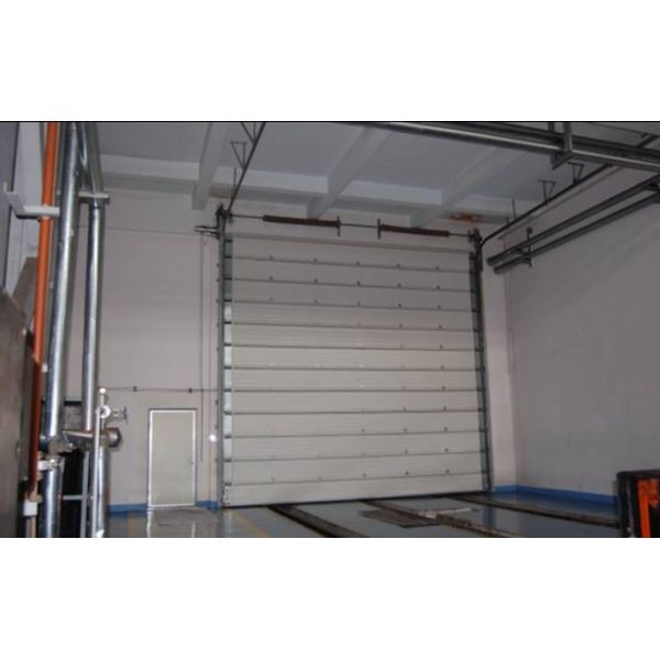 Panel 40mm / 50mm Sectional Overhead Door Sectional Garage Doors Anti Breaking Wholesale Exterior Industrial Galvanized