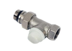Straight Radiator Lockshield Valve Manifolds For Heating CCRDTV2002