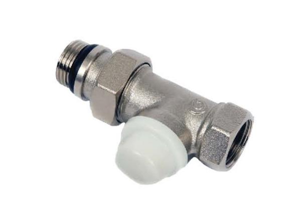 Quality Straight Radiator Lockshield Valve Manifolds For Heating CCRDTV2002 for sale