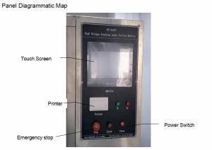 Buy cheap IEC60587-2007 Automatic High Voltage Tracking Index Flammability Test Machine ASTM D2303 product