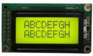 Buy cheap 1.6 Inch Standard 0802 Character LCD Display Monochrome COB LCD Module product