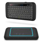 H20 Multimedia Ergonomics Touch Pad Keyboard Dual Size Backlight 2.4Ghz keyboard