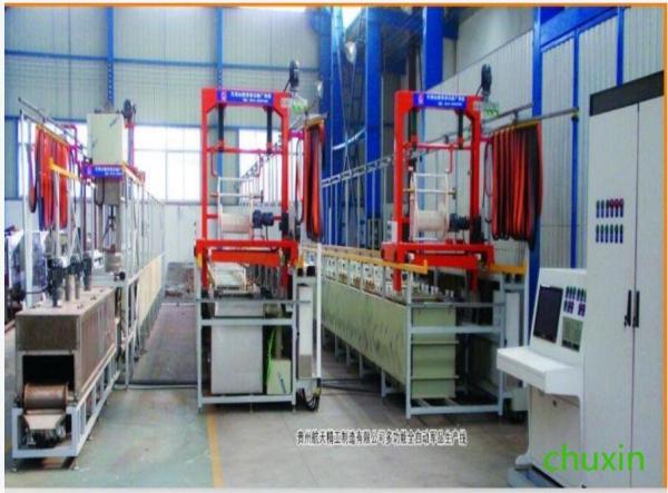 Quality Barrel Hanging Electroplating Production Line PLC Control for sale