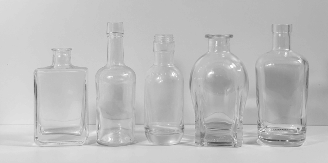 200ml Gin or Vodka Liquor Gin Rum Tequila Glass Bottle With Vinlock Glass Closures