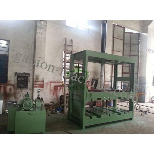 Custom Gabion Production Line Automatic Gabion Netting Hydraulic Packing Machine
