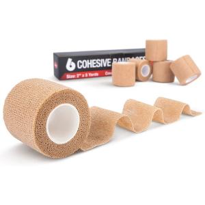 Buy cheap Self Adherent Nonwoven Cohesive Bandage Flexible And Breathable product