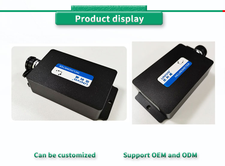 Industrial Grade UBIS-526Y RS232 RS485 TTL Dual Axis Inclinometer Digital Sensor