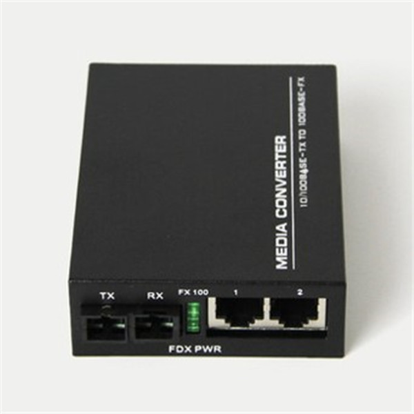 auto adaptive Fiber Media Converter 100M Optical Fiber Transceiver