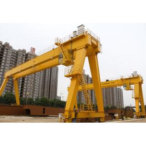 42M Span Trussed Type Gantry Crane 75ton Capacity In Shipyard